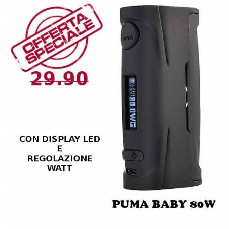 Vapor Sotrm Puma Baby 80w black | svapo-one