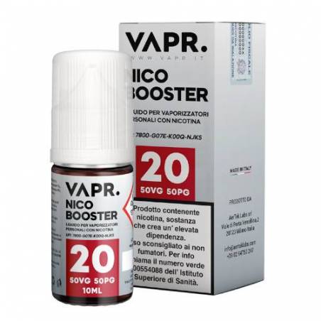 Booster di nicotina a 20mg/10ml Vapr. | svapo-one